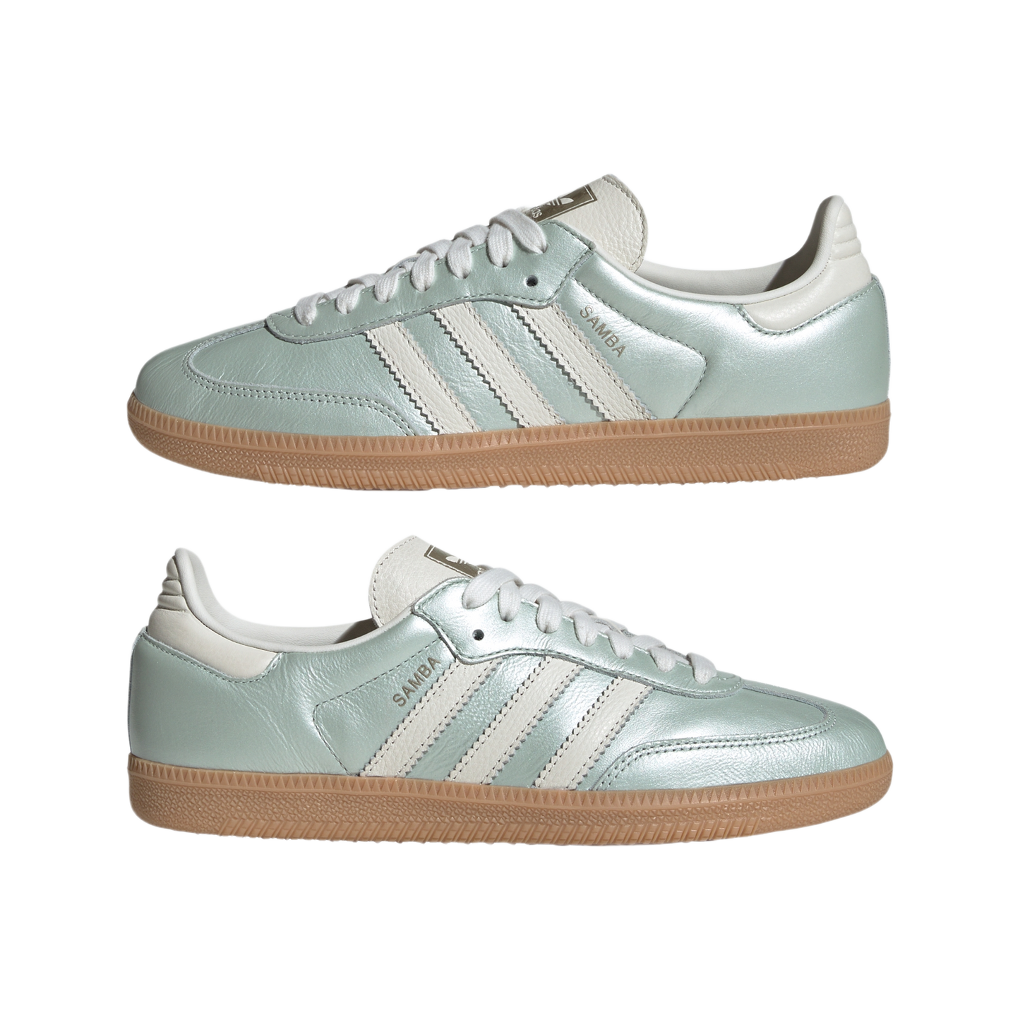 adidas Samba OG Linen Green Metallic (Women's)