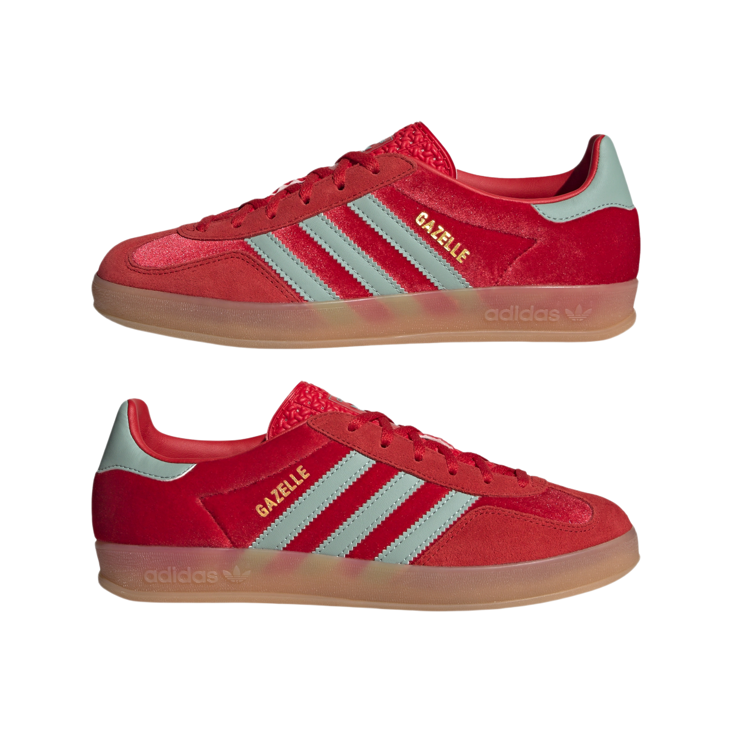 adidas Gazelle Indoor Better Scarlet Hazy Green (Women's)