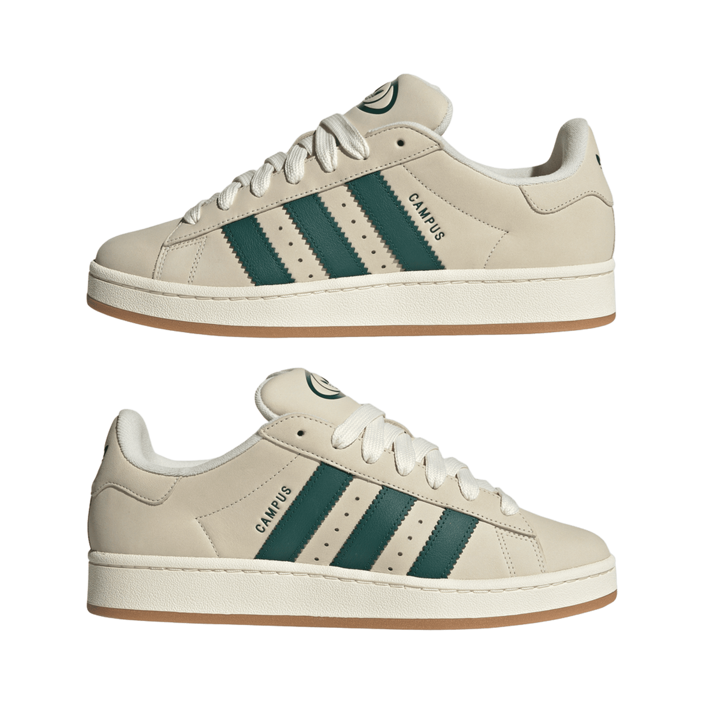 adidas Campus 00s Cream White Collegiate Green