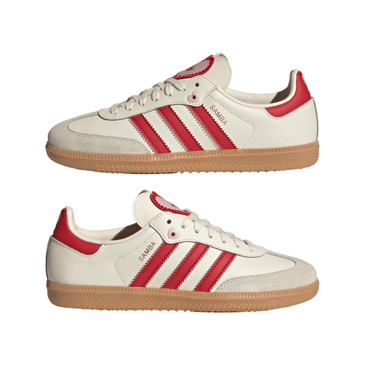 adidas Samba OG Valentine's Day Cream White Scarlet (2026) (GS)