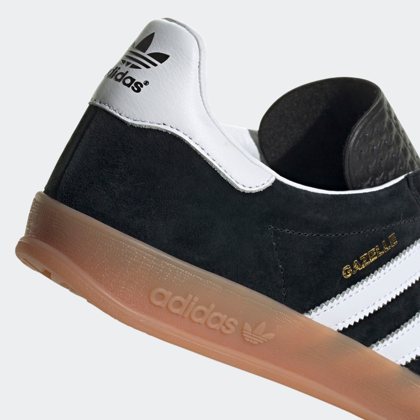 adidas Gazelle Black White Gum