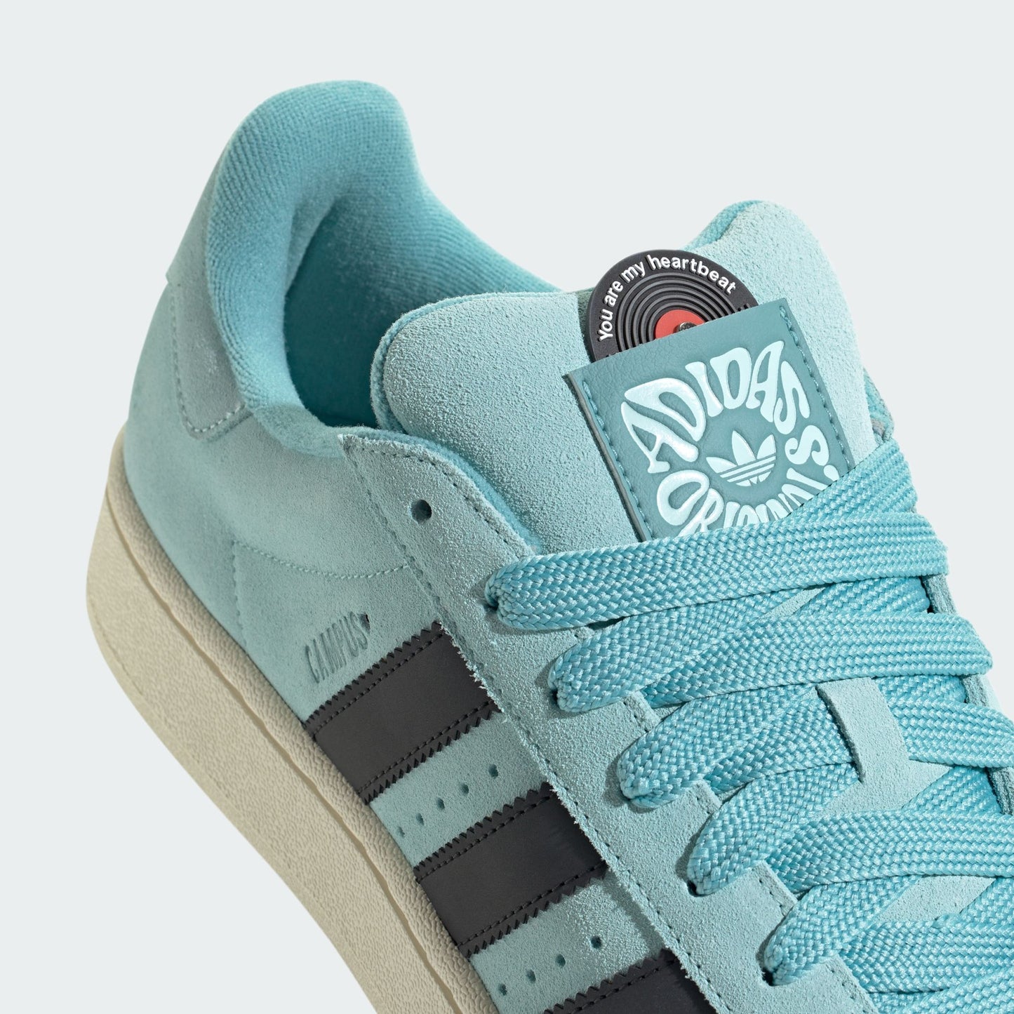 adidas Campus 00s Core Black Semi Flash Aqua