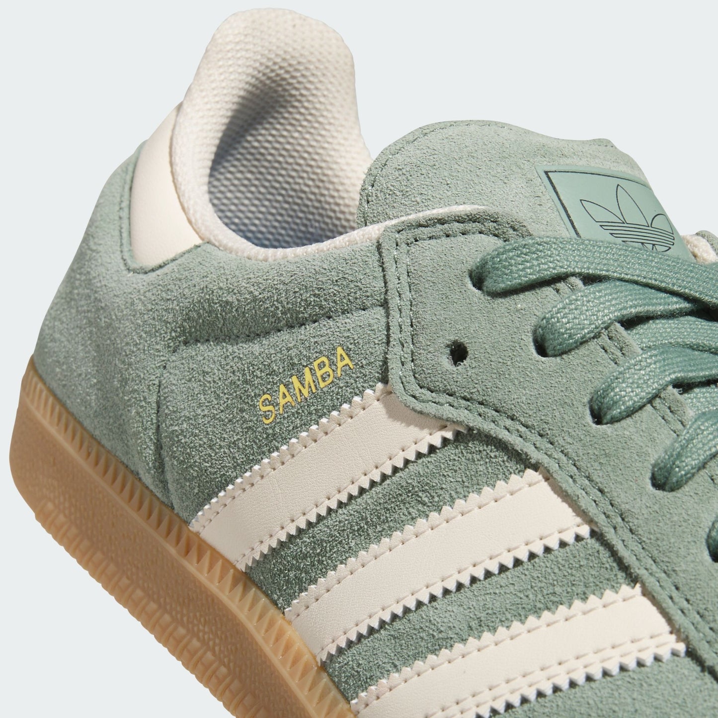 adidas Samba Silver Green Wonder White