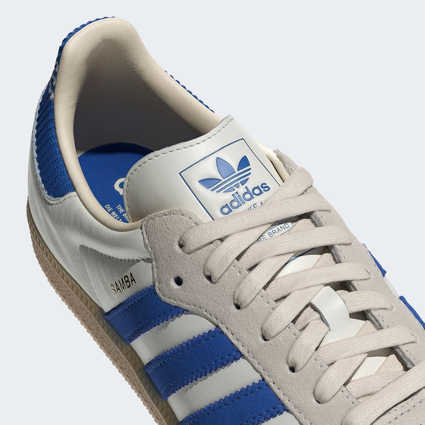 adidas Samba OG Cloud White Blue Gum