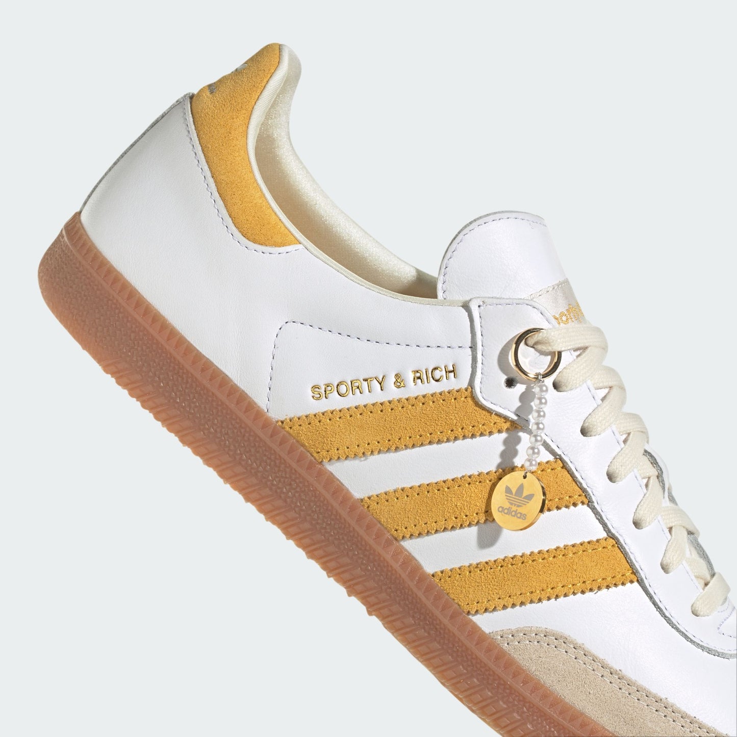 adidas Samba Sporty & Rich White Bold Gold