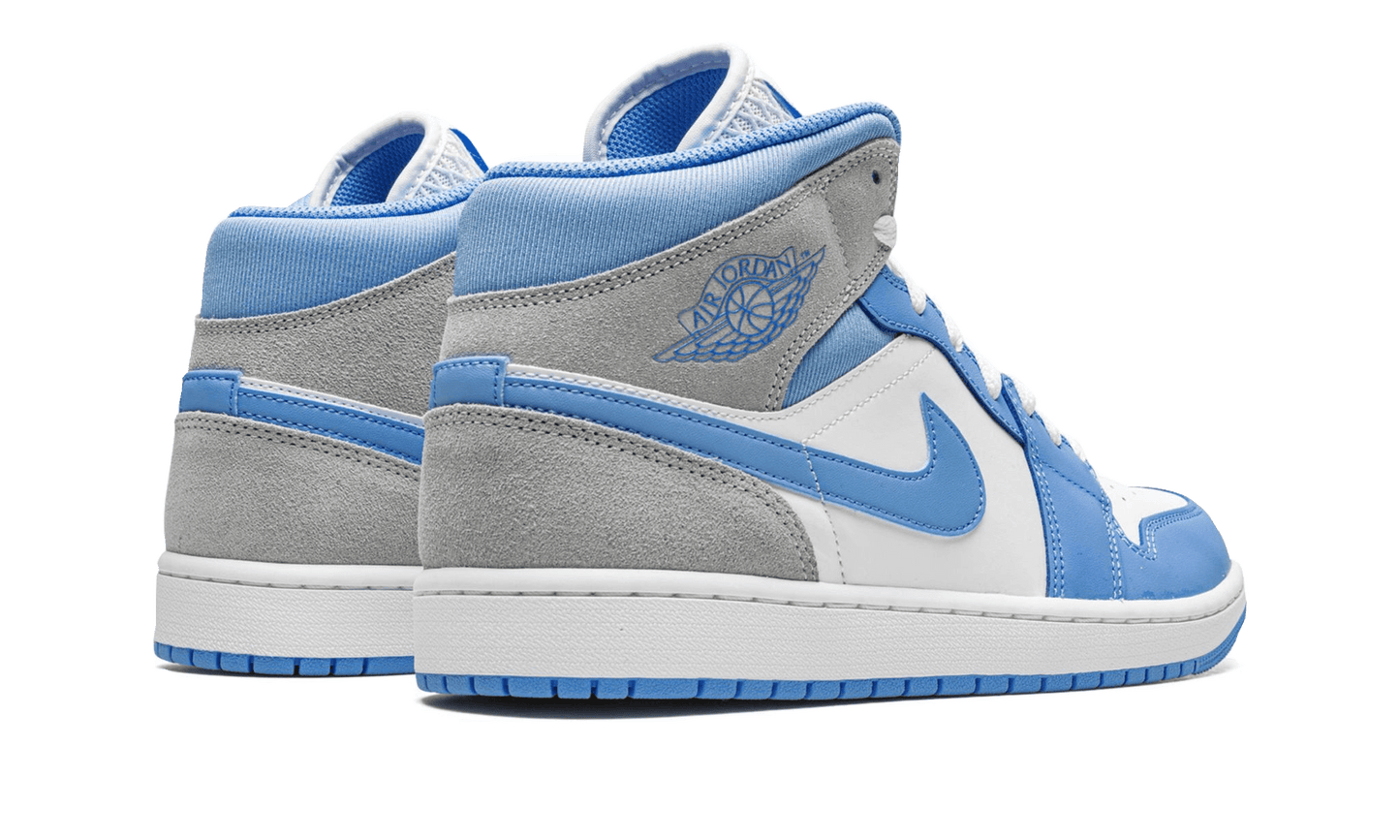 Air Jordan 1 Mid University Blue Grey (DX9276-100) - 41 EU - 8 US - Gray | SOSUKICKS