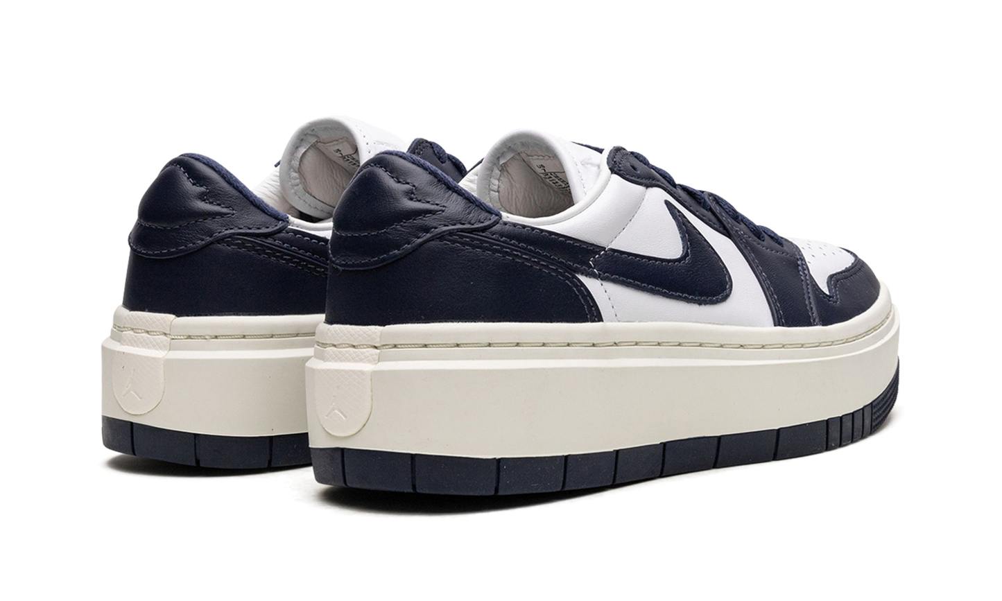 Air Jordan 1 Low Elevate White Midnight Navy Sail (DH7004-141) - 37.5 EU - 5 US - Navy | SOSUKICKS