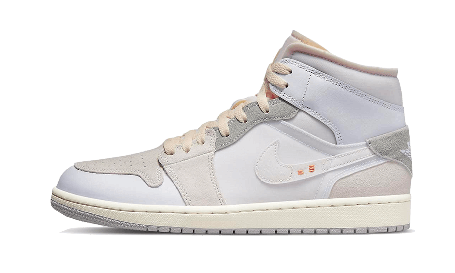 Air Jordan 1 Mid SE Craft Inside Out White Grey (DM9652-100) - EU 40–47.5 - White | SOSUKICKS