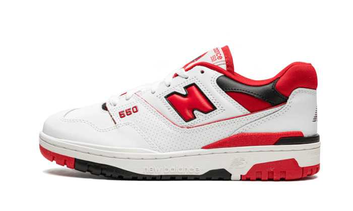 550 White Red (BB550SE1) - EU 36–46.5 - White | SOSUKICKS
