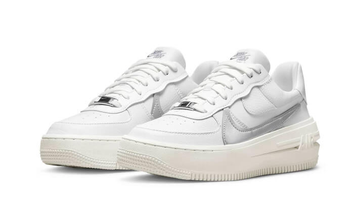 Air Force 1 Low Platform Summit White Metallic Silver (DJ9946-101) - 36 EU - 4 US - Gray | SOSUKICKS