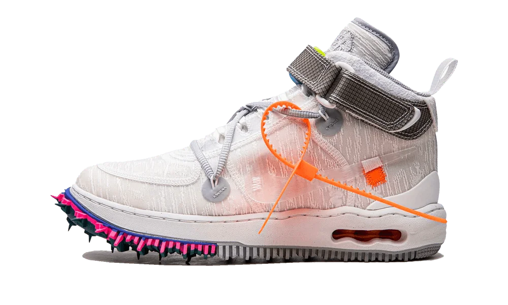 Nike Air Force 1 Mid Off-White Clear White