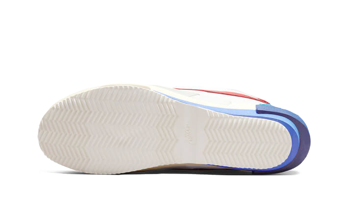 Cortez 4.0 Sacai White University Red Blue (DQ0581-100) - 36.5 EU - 4.5 US - Blue | SOSUKICKS