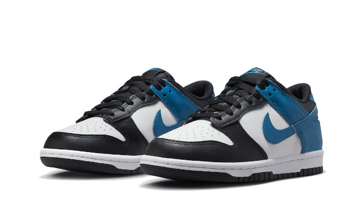 Dunk Low White Blue Black (DH9765-104) - 36 EU - 4Y US - Black | SOSUKICKS