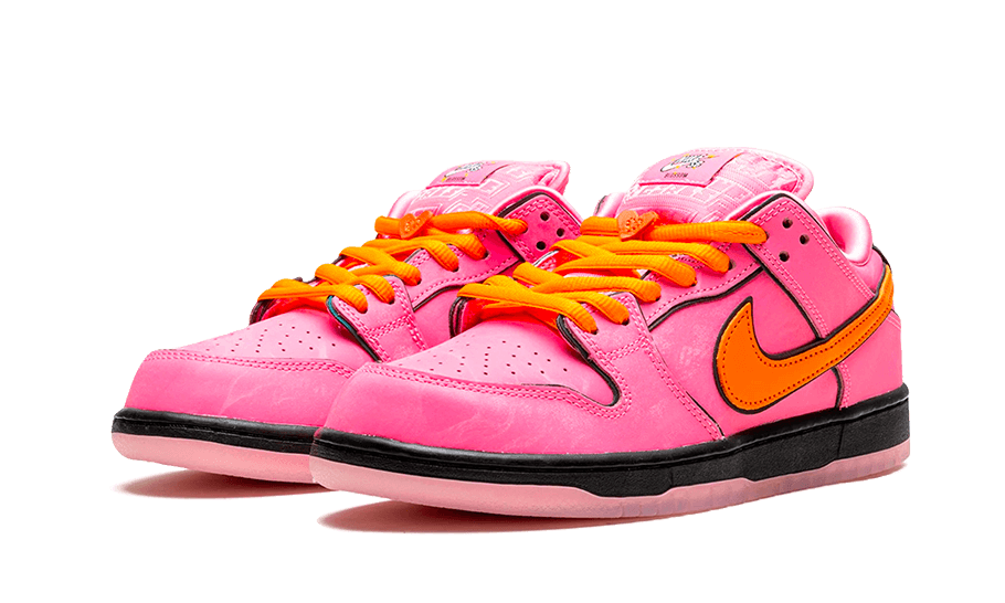 SB Dunk Low The Powerpuff Girls Blossom (FD2631-600) - 36.5 EU - 4.5 US - Orange | SOSUKICKS