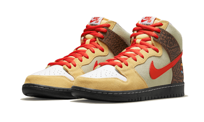 SB Dunk High Color Skates Kebab and Destroy (CZ2205-700) - 36.5 EU - 4.5 US - Multicolor | SOSUKICKS