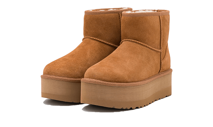 Classic Mini Platform Boot Chestnut (1134991-CHE) - 37 EU - 6 US - Brown | SOSUKICKS
