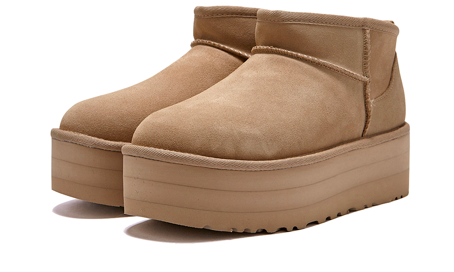 Classic Ultra Mini Platform Boot Mustard Seed (1135092-MDSD) - 37 EU - 6 US - Yellow | SOSUKICKS