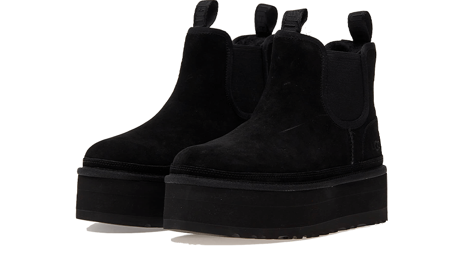 Neumel Platform Chelsea Boot Black (1134526-BLK) - 37 EU - 6 US - Black | SOSUKICKS