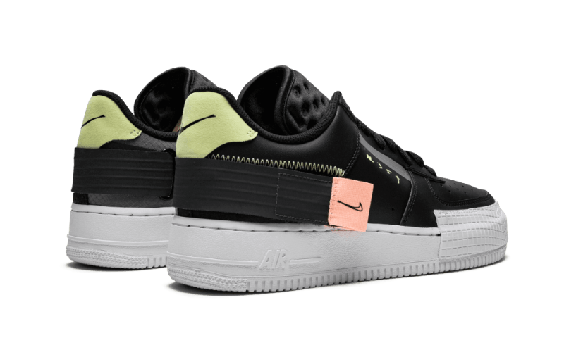 Nike Air Force 1 Low Drop Type Black - CI0054-001