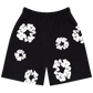 Pantaloni Scurți Denim Tears The Cotton Wreath Negru