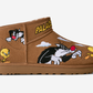 UGG Classic Ultra Mini Boot Palace x Looney Tunes Chestnut