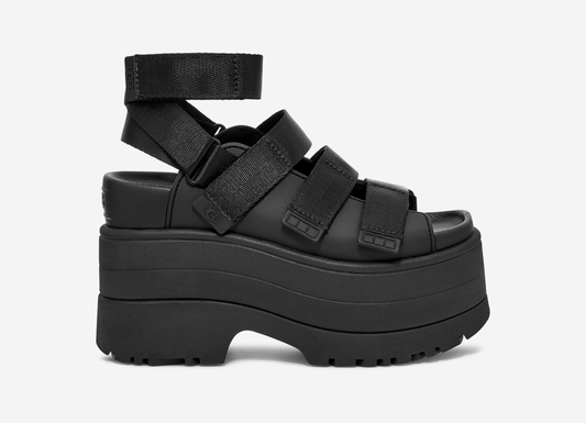 UGG GoldenRise Platform Sandals Black (Women's)