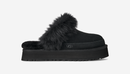 UGG Disquette Chalet Slipper Black (Women's)
