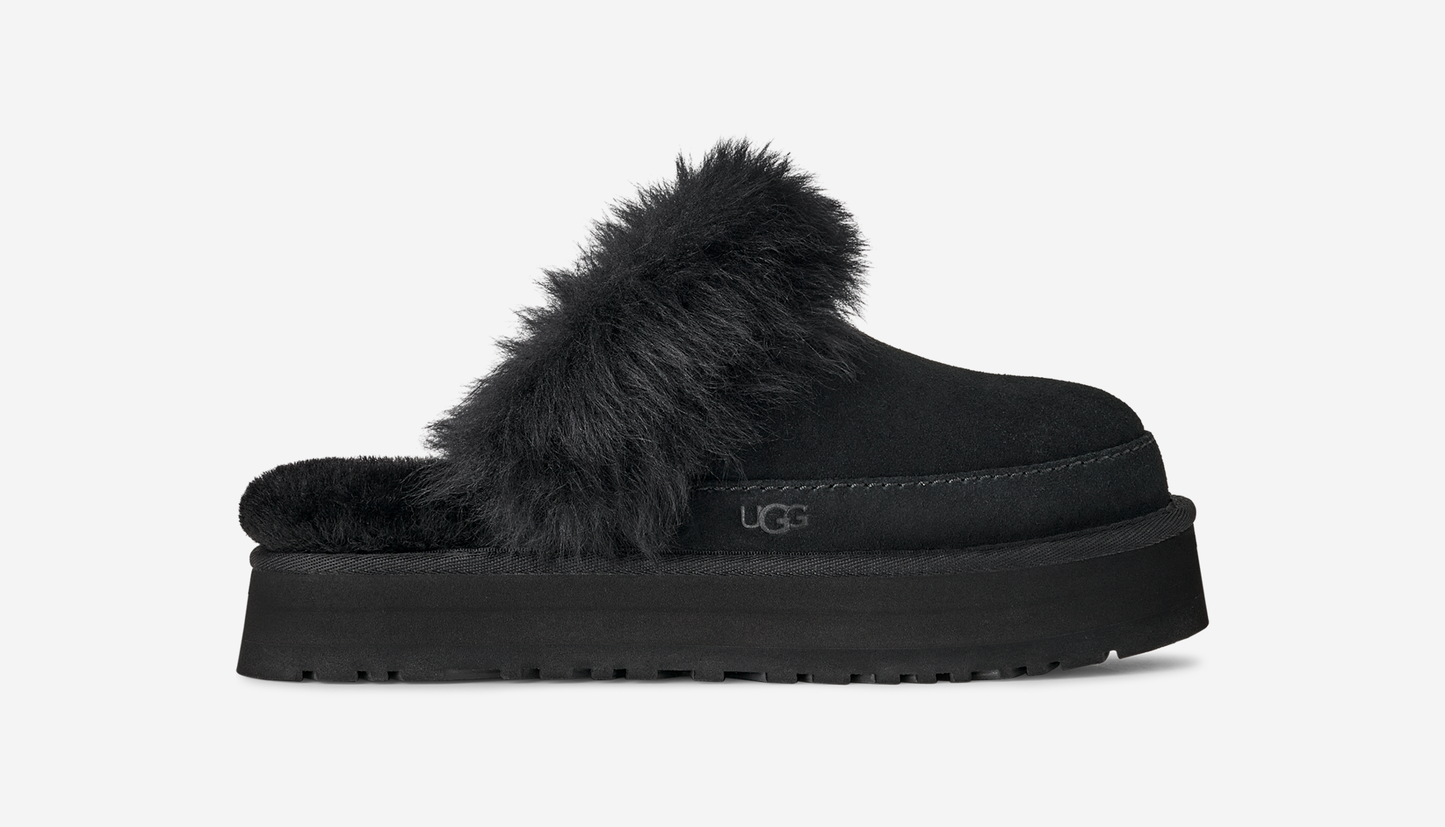 UGG Disquette Chalet Slipper Black (Women's)