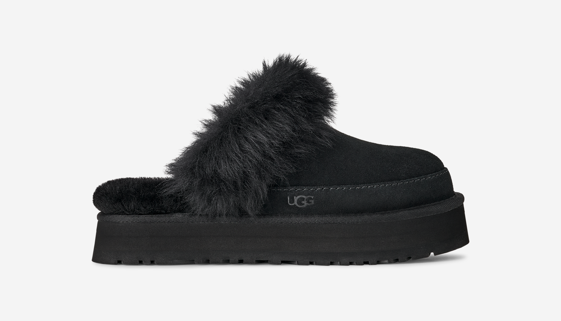 UGG Disquette Chalet Slipper Black (Women's)