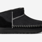 UGG Classic Ultra Mini Biarritz Boot Black (Women's)