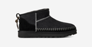 UGG Classic Ultra Mini Biarritz Boot Black (Women's)