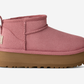 UGG Classic Ultra Mini Platform Boot Pink Dawn (Kids)