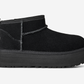 UGG Classic Ultra Mini Platform Boot Black (Kids)