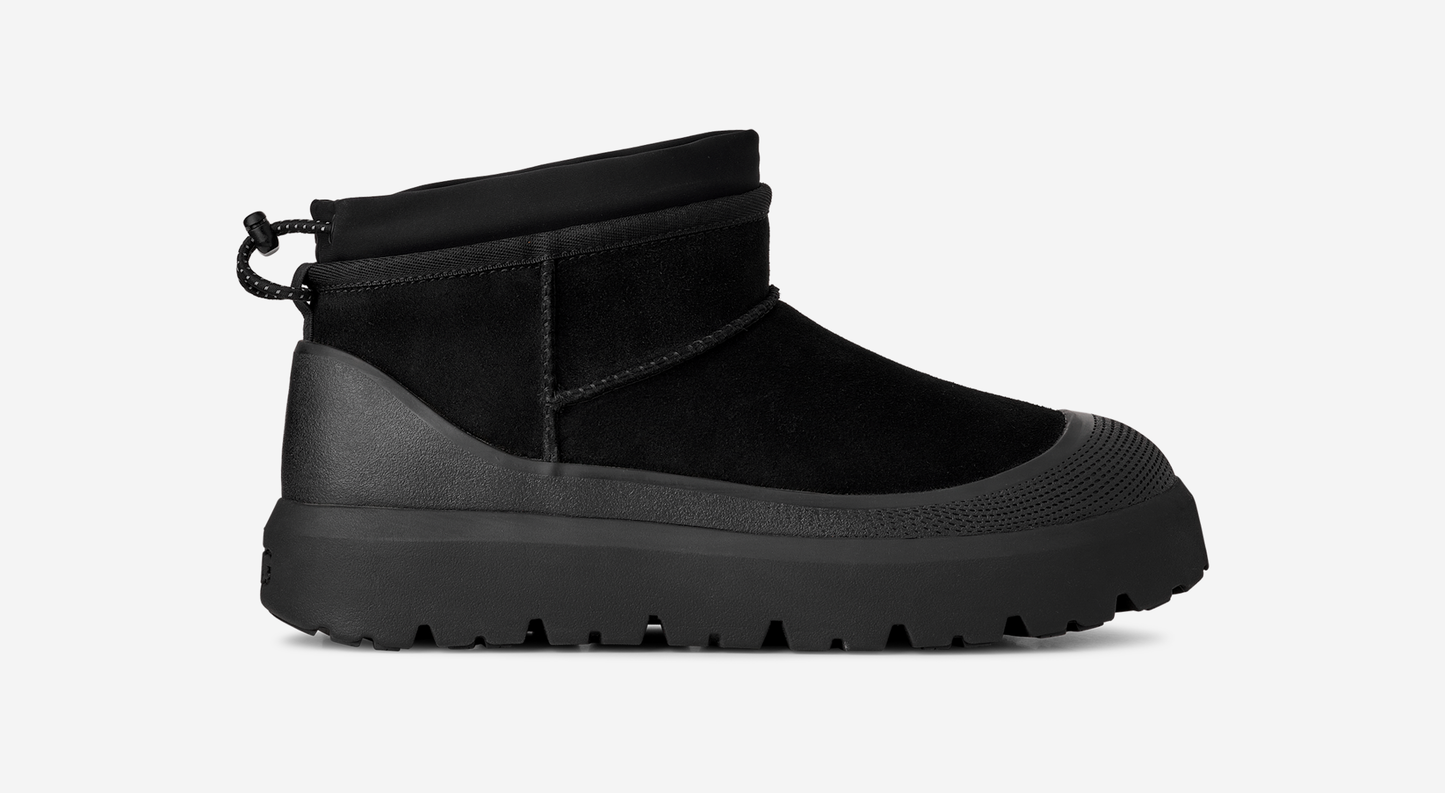 UGG Classic Ultra Mini Weather Hybrid Boot Black
