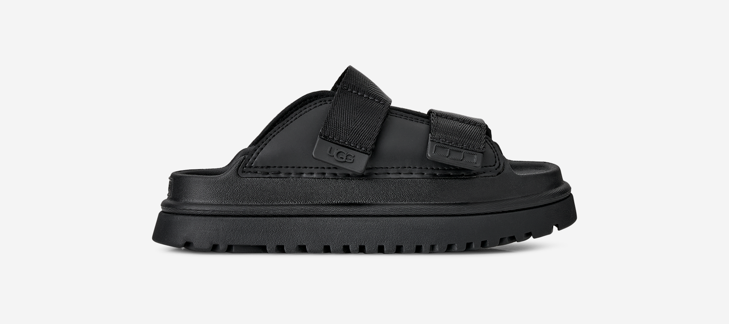 UGG GoldenGlow Slide Black (Kids)