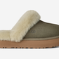 UGG Disquette Slipper Moss Green Muted Brass (Women's)