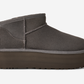 UGG Classic Ultra Mini Platform Boot Charcoal (Women's)