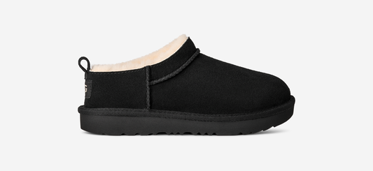 UGG Classic Micro Slipper Black (Kids)