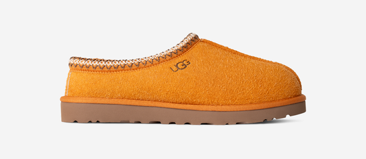 UGG Tasman Shaggy Suede Slipper Dark Apricot
