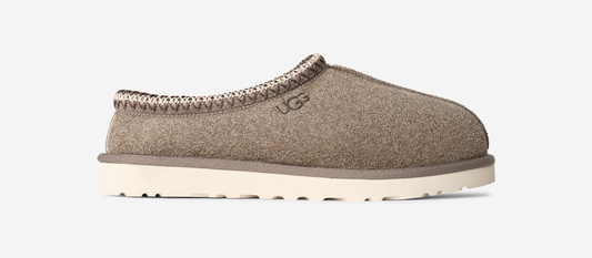UGG Tasman Shaggy Suede Slipper Smoke Plume