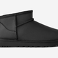 UGG Classic Ultra Mini Leather Boot Black (Women's)