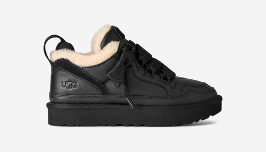 UGG Lowmel Leather Black (Women's)