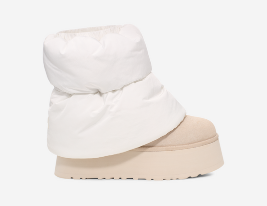 UGG Classic Mini Dipper Puffer Boot White Ceramic (Women's)