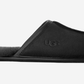 UGG Scuff Leather Slipper Black