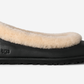 UGG Zora Leather Ballet Flat Black (Women's)