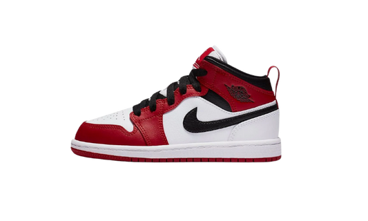 Air Jordan 1 Mid Chicago White (Copii)