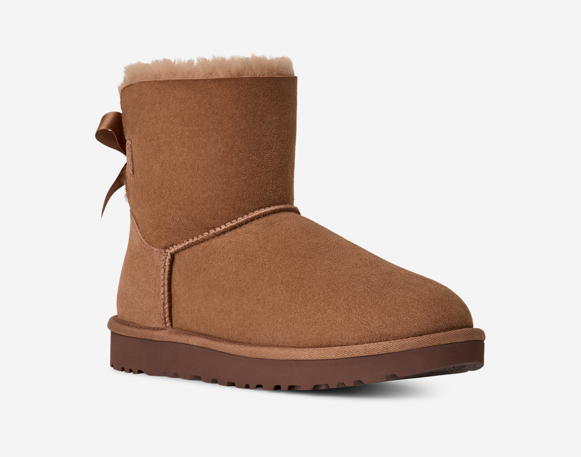 UGG Mini Bailey Bow II Rocky Oak (Women's)