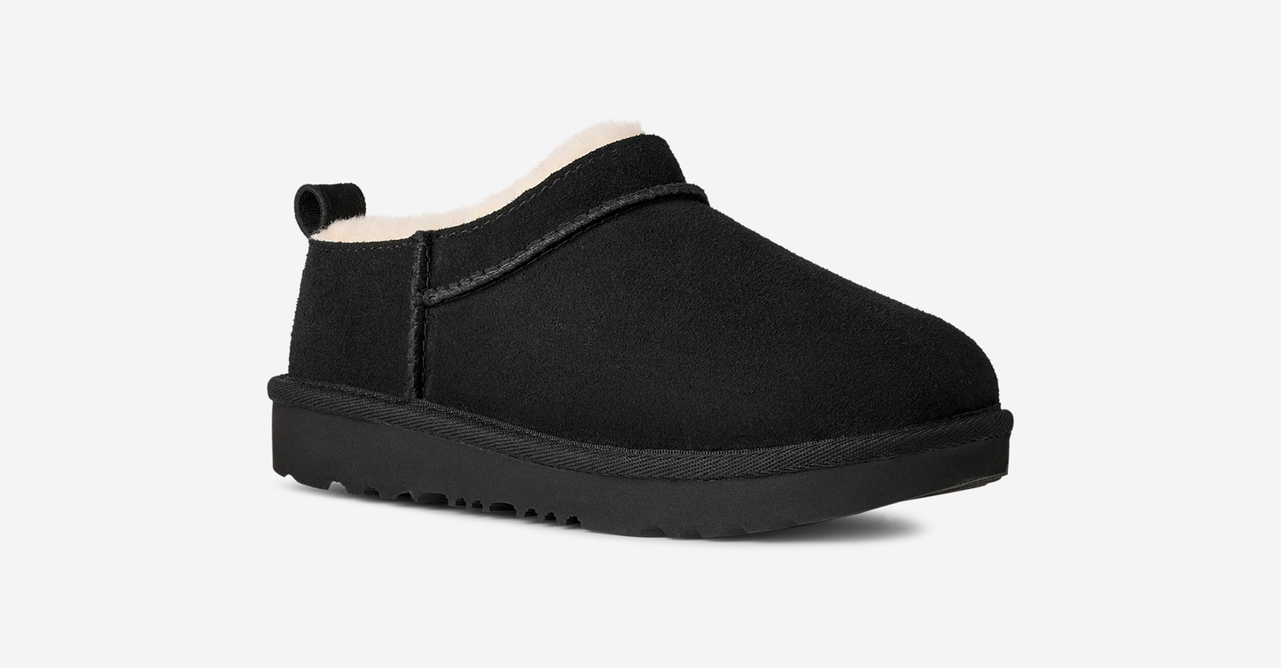 UGG Classic Micro Slipper Black (Kids)