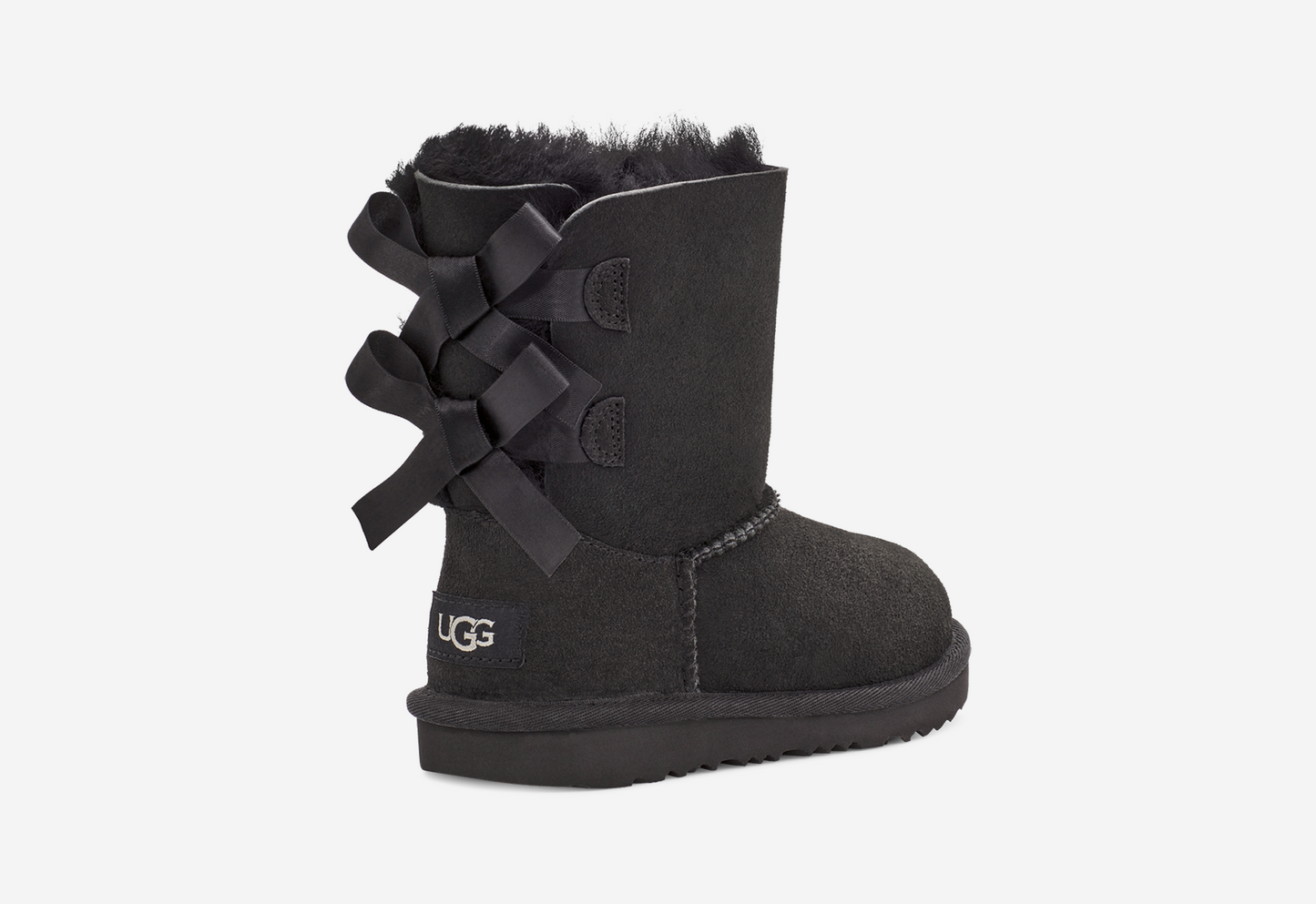 UGG Bailey Bow II Boot Black (Kids)