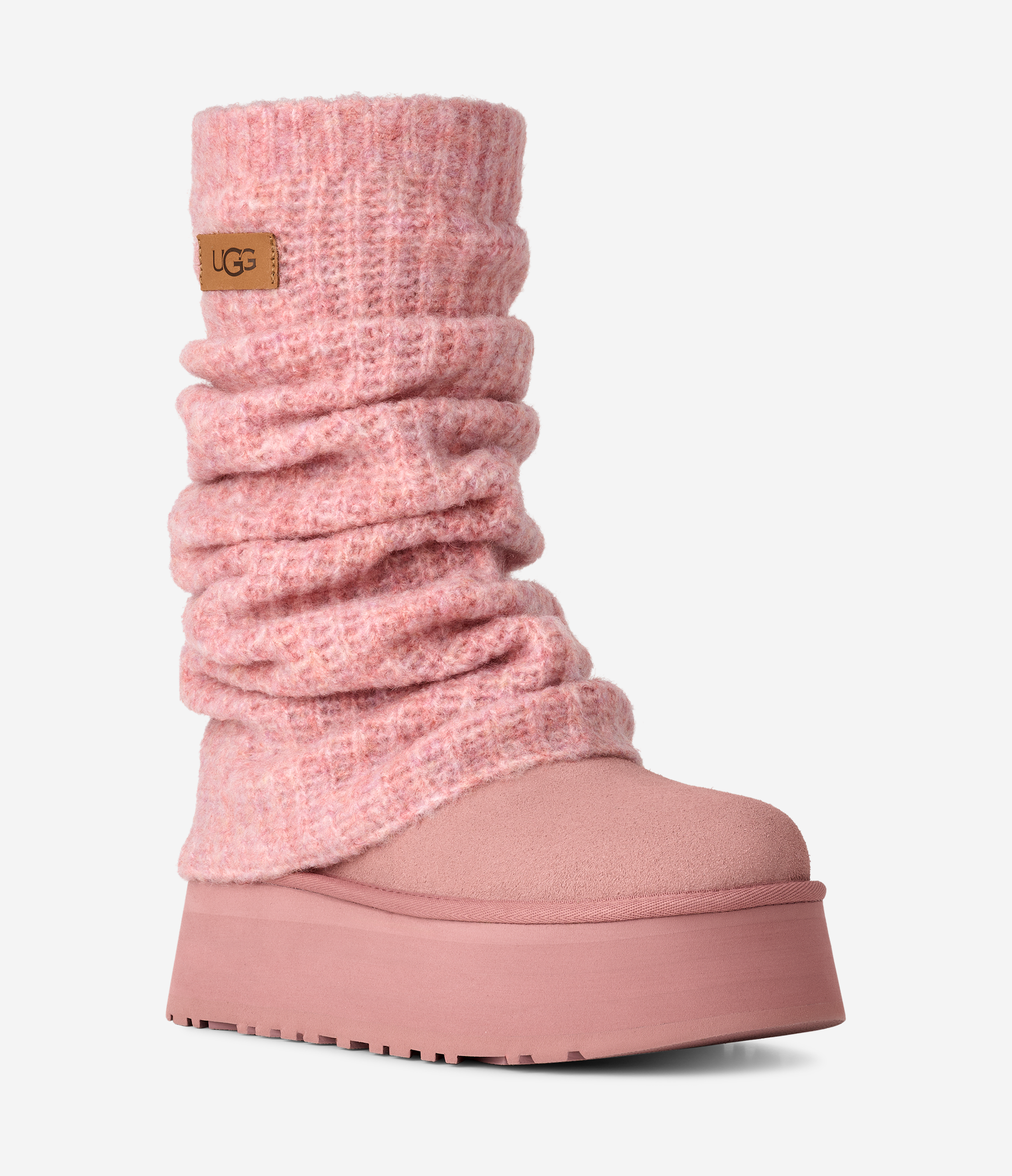 UGG Classic Mini Dipper Legwarmer Boot Pink Dawn (Women's)